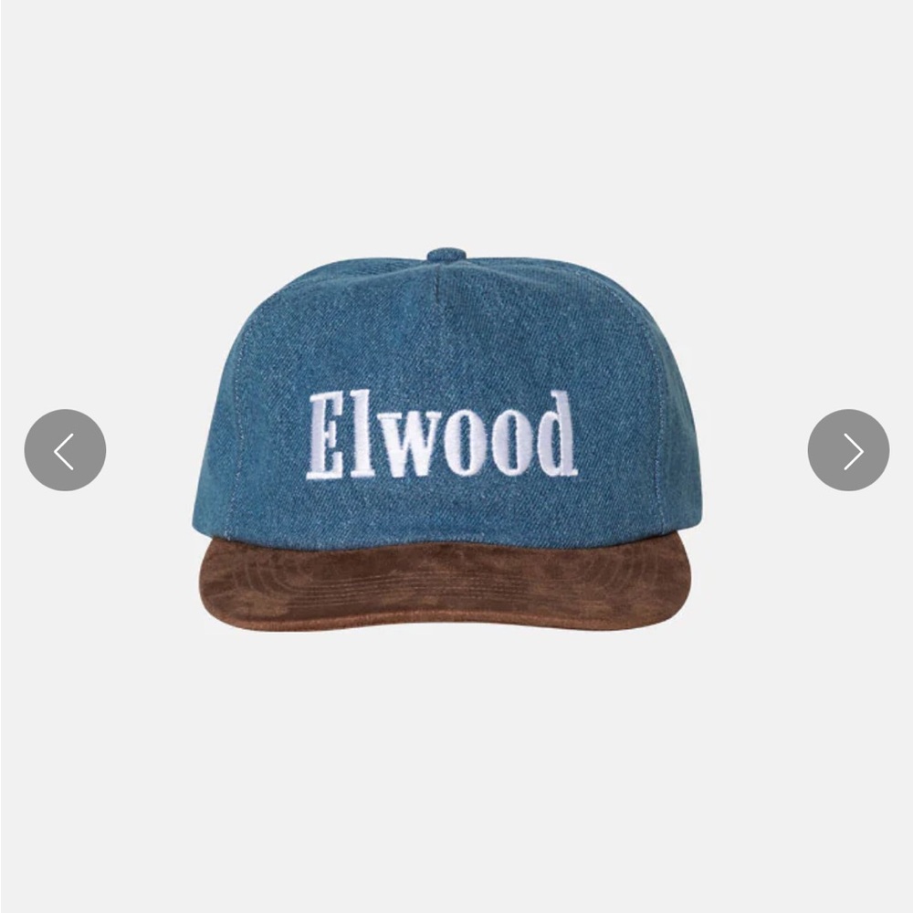 Elwood Denim Blue and Brown Women's Cap